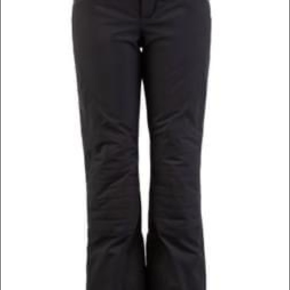 The Spyder Women's Falline GTX Infinium Down Jacket and snow pants. - Picture 2 of 3